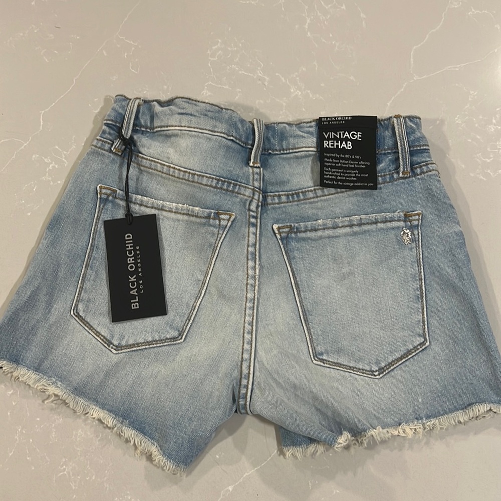 Black Orchid short Denim. New!